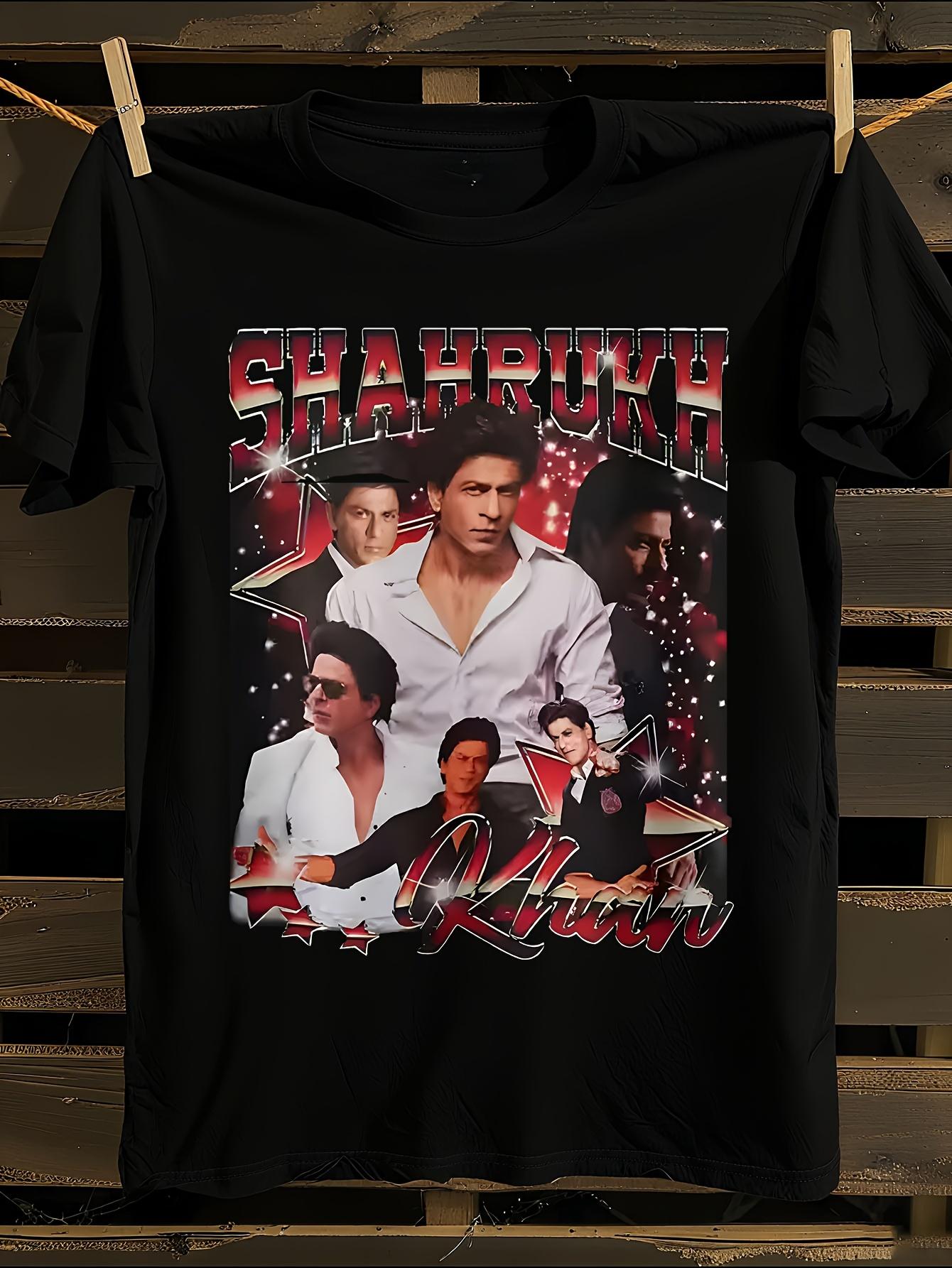 Shahrukh Khan (SRK) Bollywood Icon T-shirt XXXL