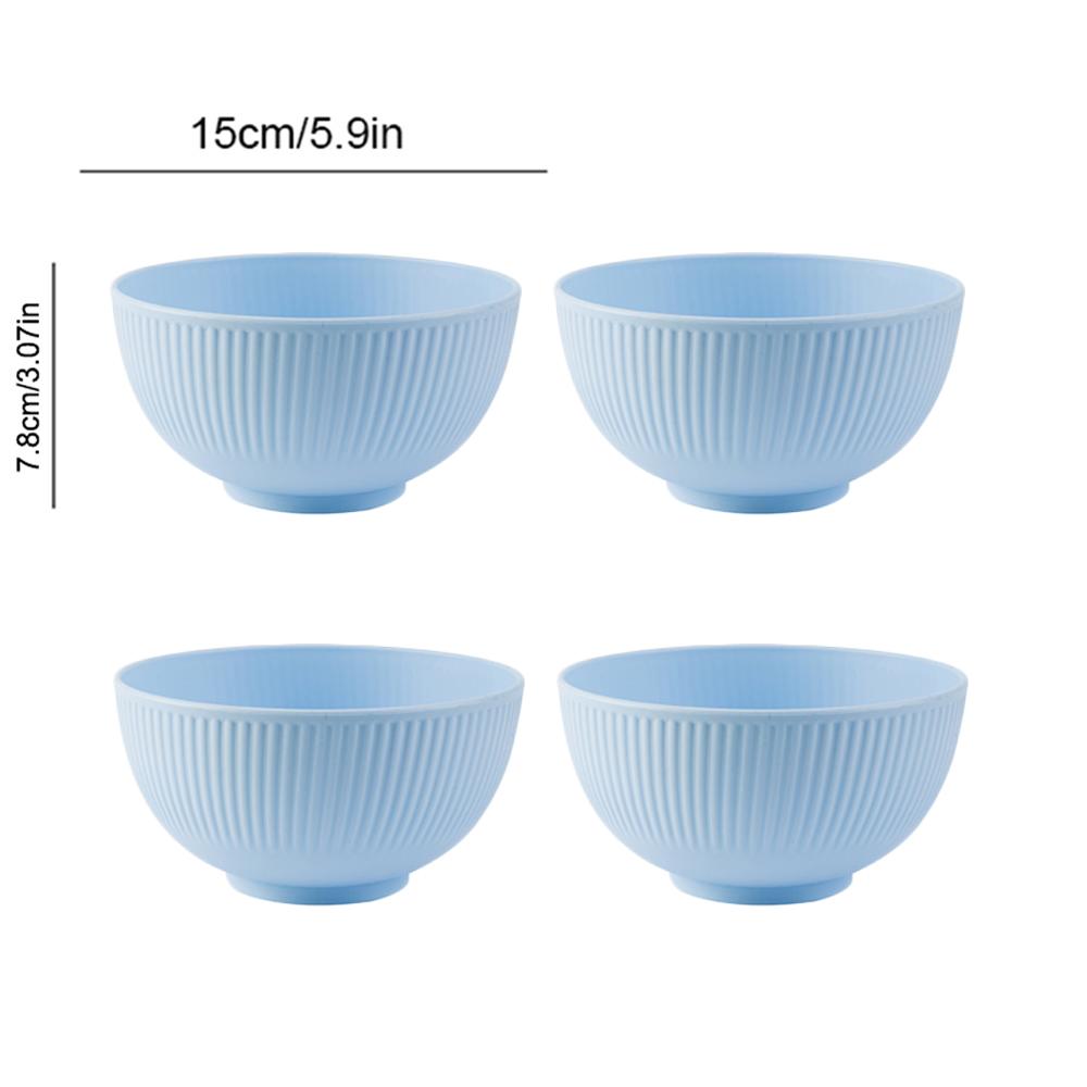 4/16Pcs Wheat Straw Tableware Set Eco Friendly Unbreakable Dinnerware Kitchen Cutlery Kids Dishes Eating Cutlery Camping