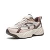 Anta Bear Shoes Height Increasing Lightweight Low-Top Casual Shoes Women's Ivory White Sneakers