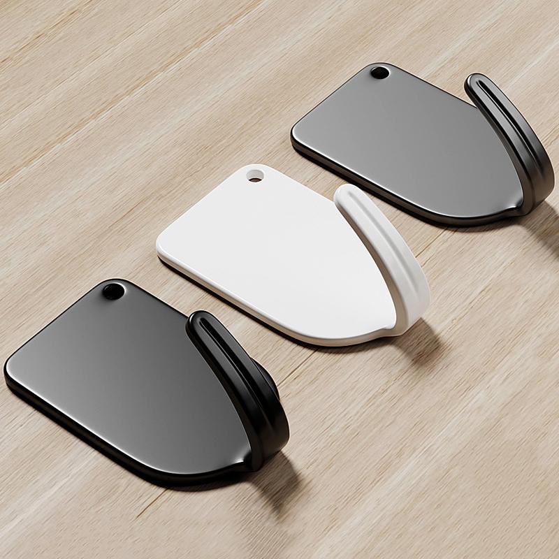 10/1PCS Stainless Steel Towel Hooks Waterproof Self Adhesive Hanging Holder Keys Bag Wall Hanger Bathroom Kitchen Organizer Hook