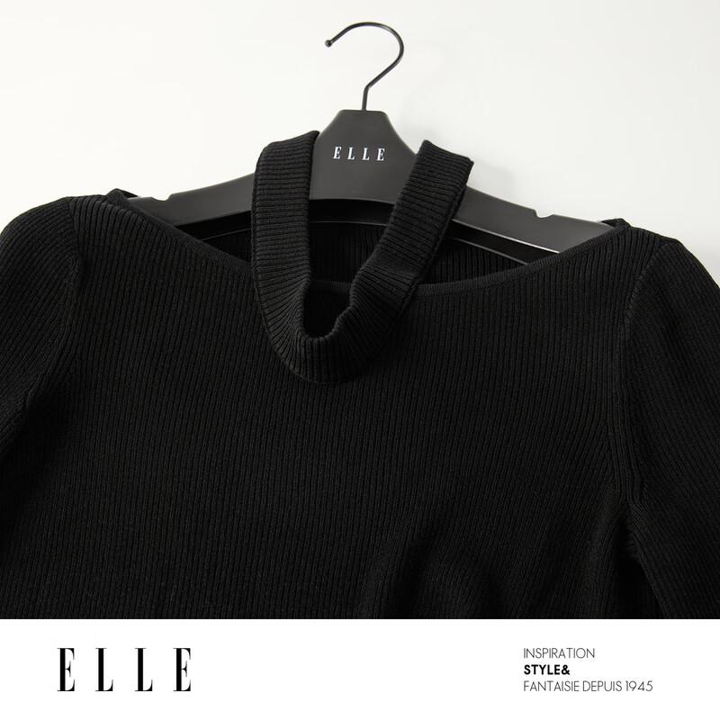 ELLE Women's Boat Neck Knit Sweater