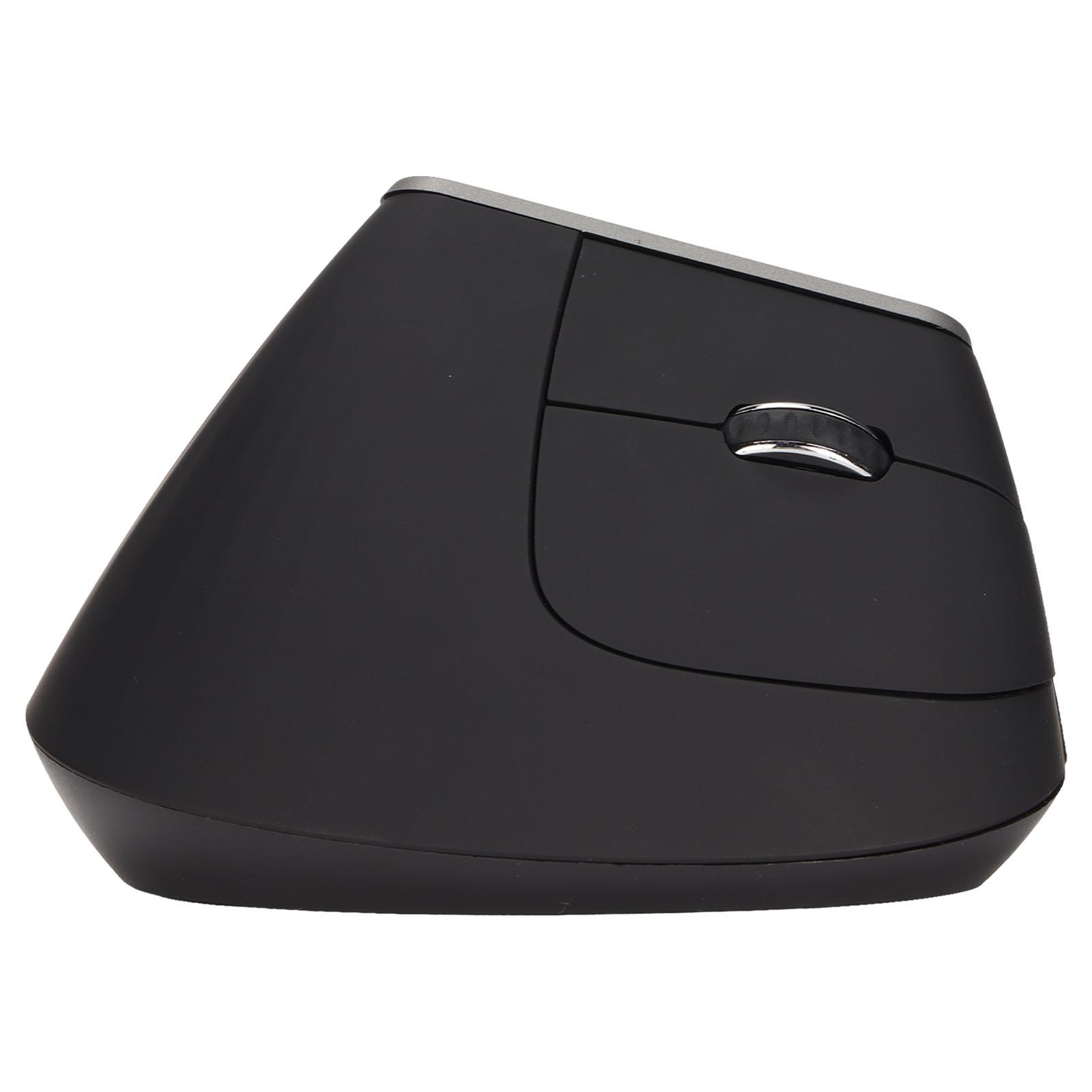 

Вертикальная мышь 2.4G 6 кнопок Эргономичный дизайн Регулируемое DPI Стабильный сигнал USB-приемник Подключи и работай чёрный