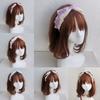 Multicolor Lolita Lace Hair Hoop Sweet Big Bowknot Headband Handmade Hair Accessories Gift for Girlfriend Daughter