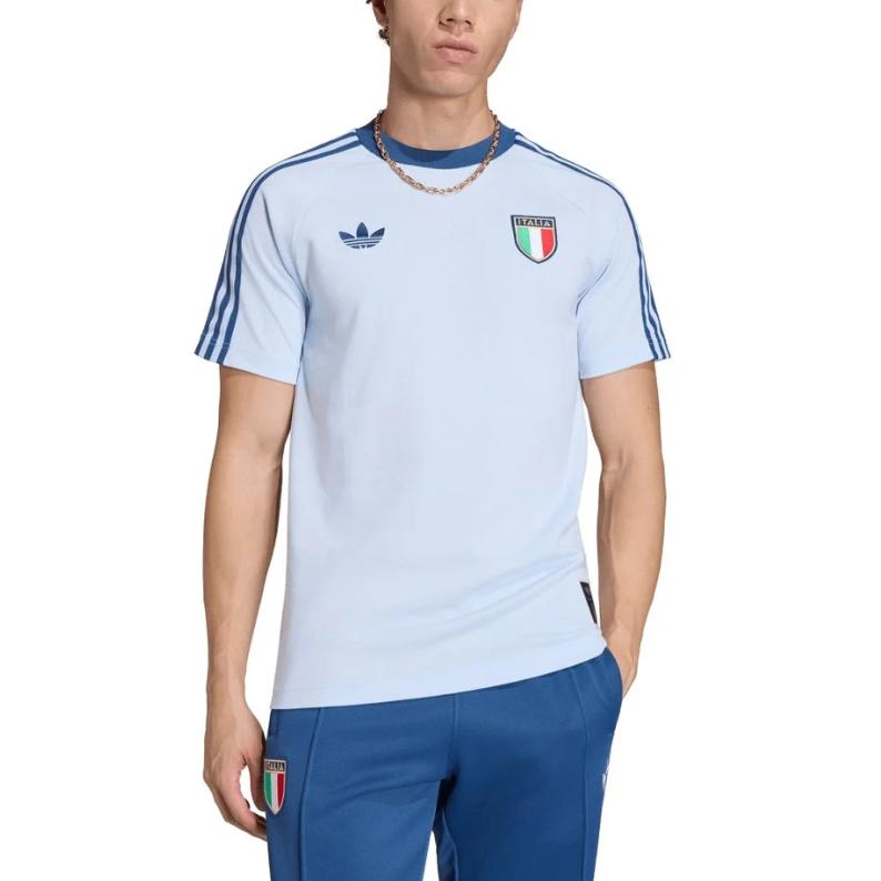 adidas T-shirt Originali Italia Aeroblue Top da Uomo JY9624