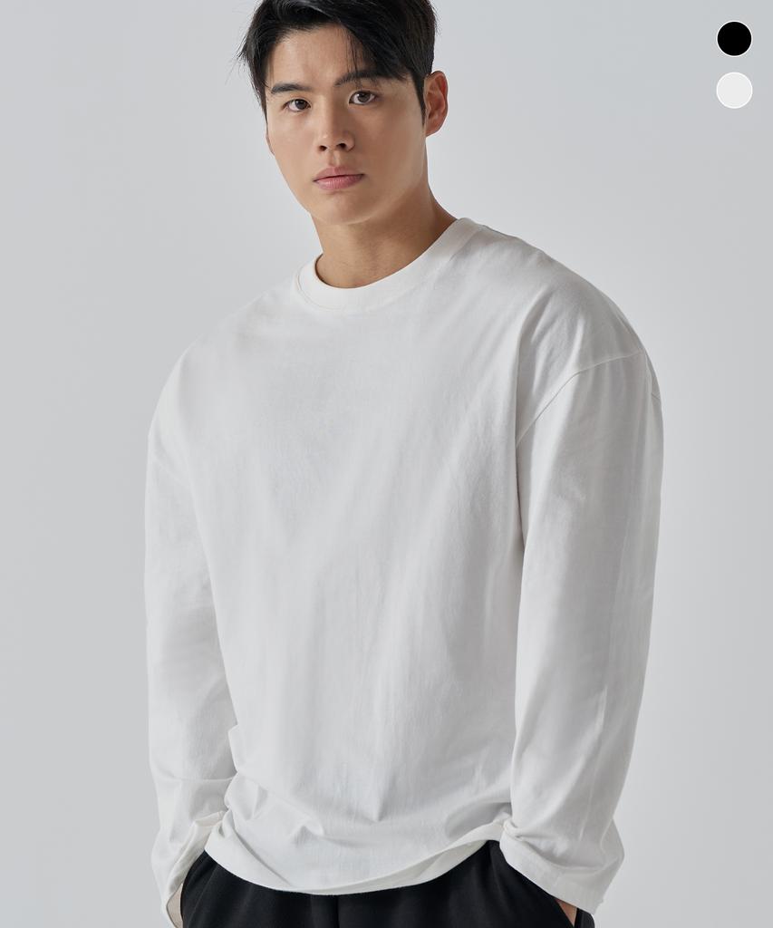Eopeuleswi Cotton Basic Long Sleeve 2 Colors