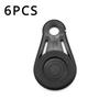 6pcs Outdoor Camping Mountaineering Tent Clip Awning Shade Pergola Fixed Clip Buckle Rope Plastic Clip Buckle Hiking Accessories