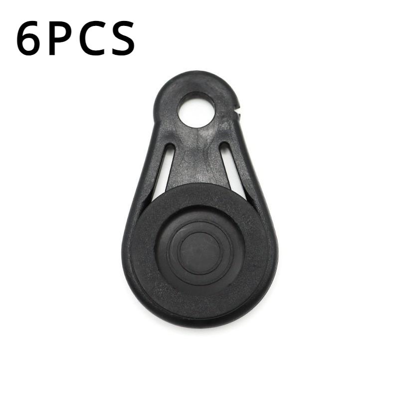 

6pcs Outdoor Camping Mountaineering Tent Clip Awning Shade Pergola Fixed Clip Buckle Rope Plastic Clip Buckle Hiking Accessories