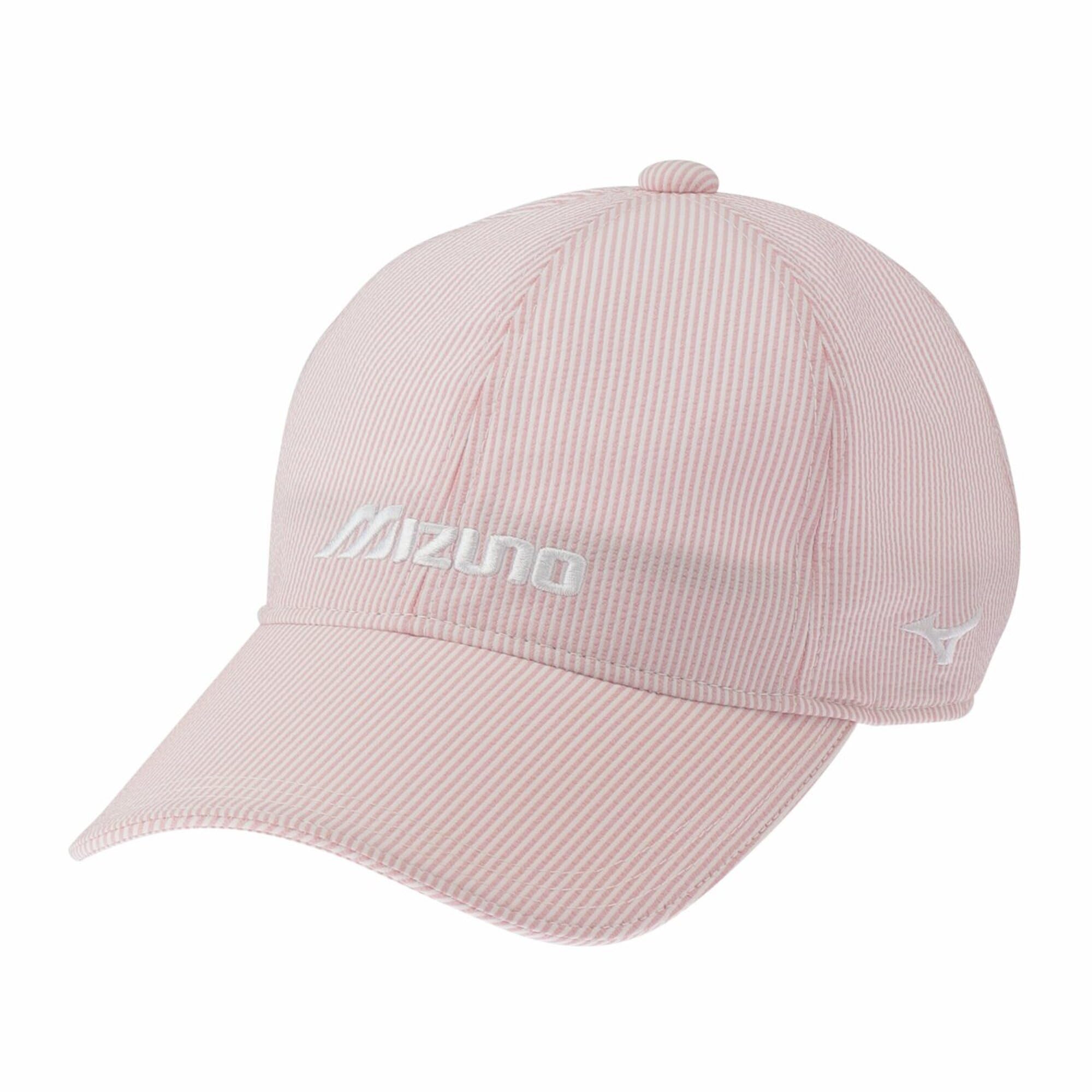 

Mizuno Soccer Stripe Golf E2MWC004 Men s Cap, White/Light Pink,
