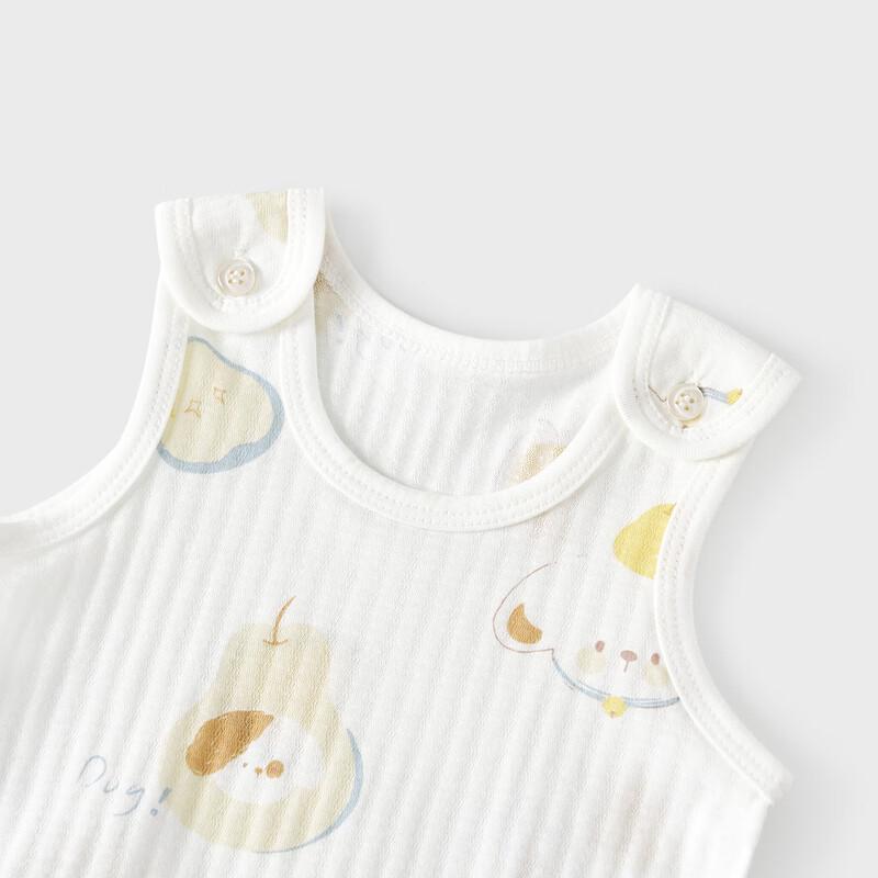 TONGTAI Baby Pure Cotton Summer Vest