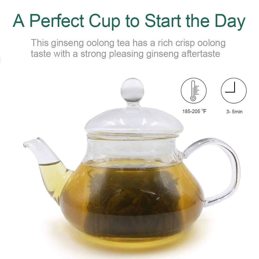 2023 FullChea Женьшеневый Улун Чай Императорский Женьшеневый Чай Натуральный 4 унции / — фото 4