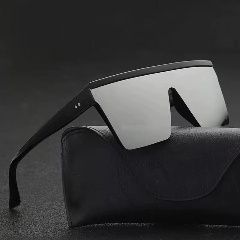 Square Frame Sunglasses for Men Women Fashion Trend Vintage UV Protection Black Silver Cool Sun Glasses Male Ladies Eyewear 2026