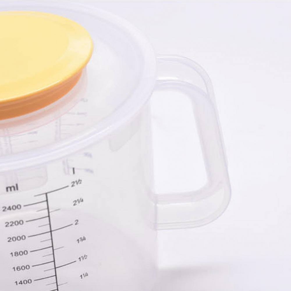 Milk Splash Proof Butter Graduated Egg Beating Cup Baking Tool Measuring Cup Mixing Bowl