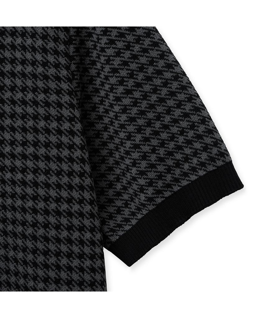 IOLO Houndstooth Half Collar_Black