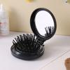Tool Compact Makeup Mirror Hair Comb with Mirror Folding Airbag Comb Air Cushion Comb Massage Comb