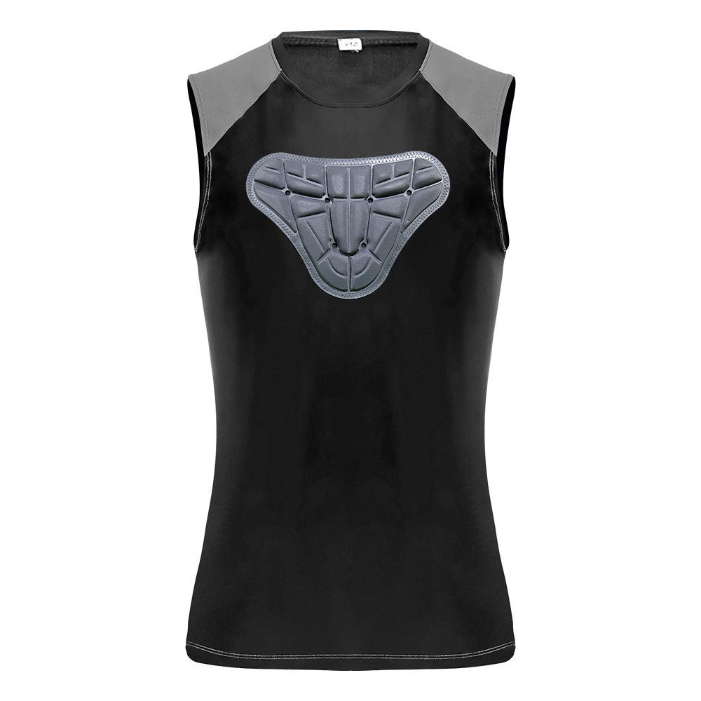 Anti-collision Long-sleeved Football Goalkeeper Suit, Football Suit, Ski Hip Protection, Chest Protection, Basketball Sports Training Suit.