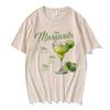 s Printed T Shirt Lemon Drink Print Tshirt Short Sleeve Crew Neck Casual Top for Summer Spring Womens Clothing