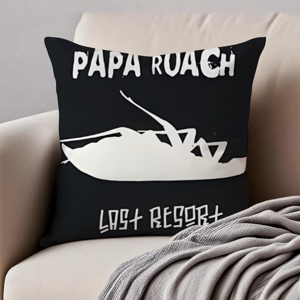 Classic PPapaS RRoach Cushion Cover Pillowcase Antidustmite Invisible Zipper Short Plush Sofa Cushion