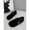 Autumn New Flat Comfortable Beanie Shoes Boken Shoes Lazy Shoes Xs