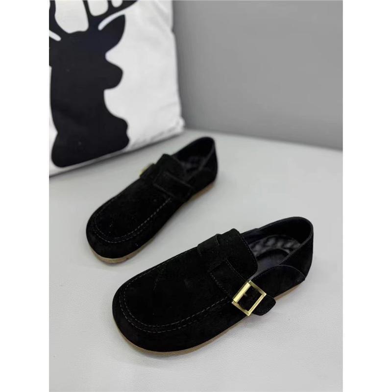 Autumn New Flat Comfortable Beanie Shoes Boken Shoes Lazy Shoes Xs
