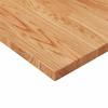 343031 vidaXL Dessus de table carré Marron clair70x70x2,5cm Bois chêne traité