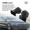 12V 10 Sound Wasserdicht Musikalisch Elektronisch Lufthorn Ersatzkit Controller Regler Monitor Schneckenhörner