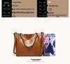 Women's New European & American Fashion Leather Crossbody Shoulder Handbag