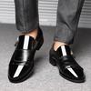 Classic Business Men 'S Dress Shoes Fashion Elegant Formal Wedding Shoes Men Slip On Office Oxford Shoes For Men Black