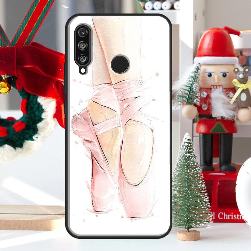 Ballerina Ballet Dance Girl For Huawei Nova Y73 Y60 Y70 Y90 Y72 Y61 Y91 7i 8i 11i 12i 12s 9 10 SE P20 P30 P40 Lite Case