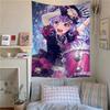Girl Band Anime Bang Dream Roselia Tapestry Tapestry Wall Hanging for Living Room Bedroom Office