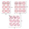 Round/oval Callus Foam Cushion Foot Pads Self-stick Waterproof Round S- Aespa