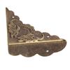 40pcs Bronze Corner Protectors Iron Furniture Corner Guard Angle Code Corner Protector  Jewelry Box