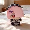 10Cm Anime Re:Bambola di peluche Life Ram Ciondolo Mondo Diverso Rem Peluche Zaino Fan Collezione Regali di Compleanno Giocattoli Periferiche