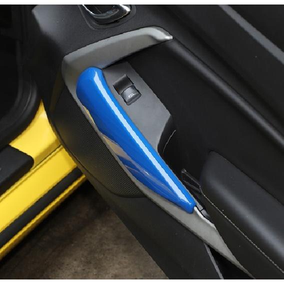 Dekorverkleidung für Innen Türverkleidung für Chevrolet Camaro 2016+ Blaue Zubehörteile