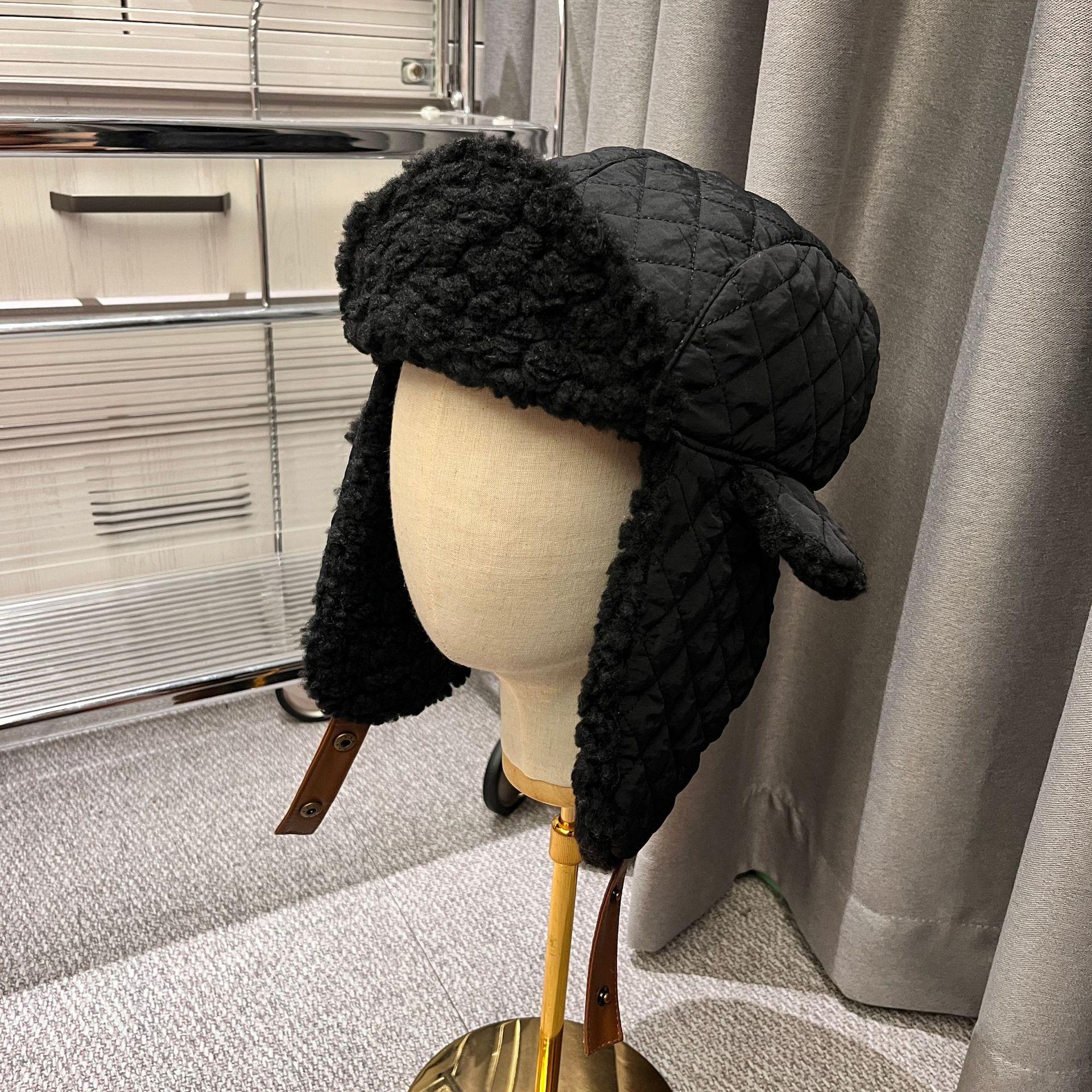 

Зимние ветрозащитные очки для езды на велосипеде Лэй Фэн поет о детском тепле, флисовых наушниках и ретро-шапках пилотов M（56-58cm） чёрный