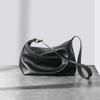 Leather Niche Designer Armpit Bag Moon New French Versatile Shoulder Bag Women's Bag Crossbody