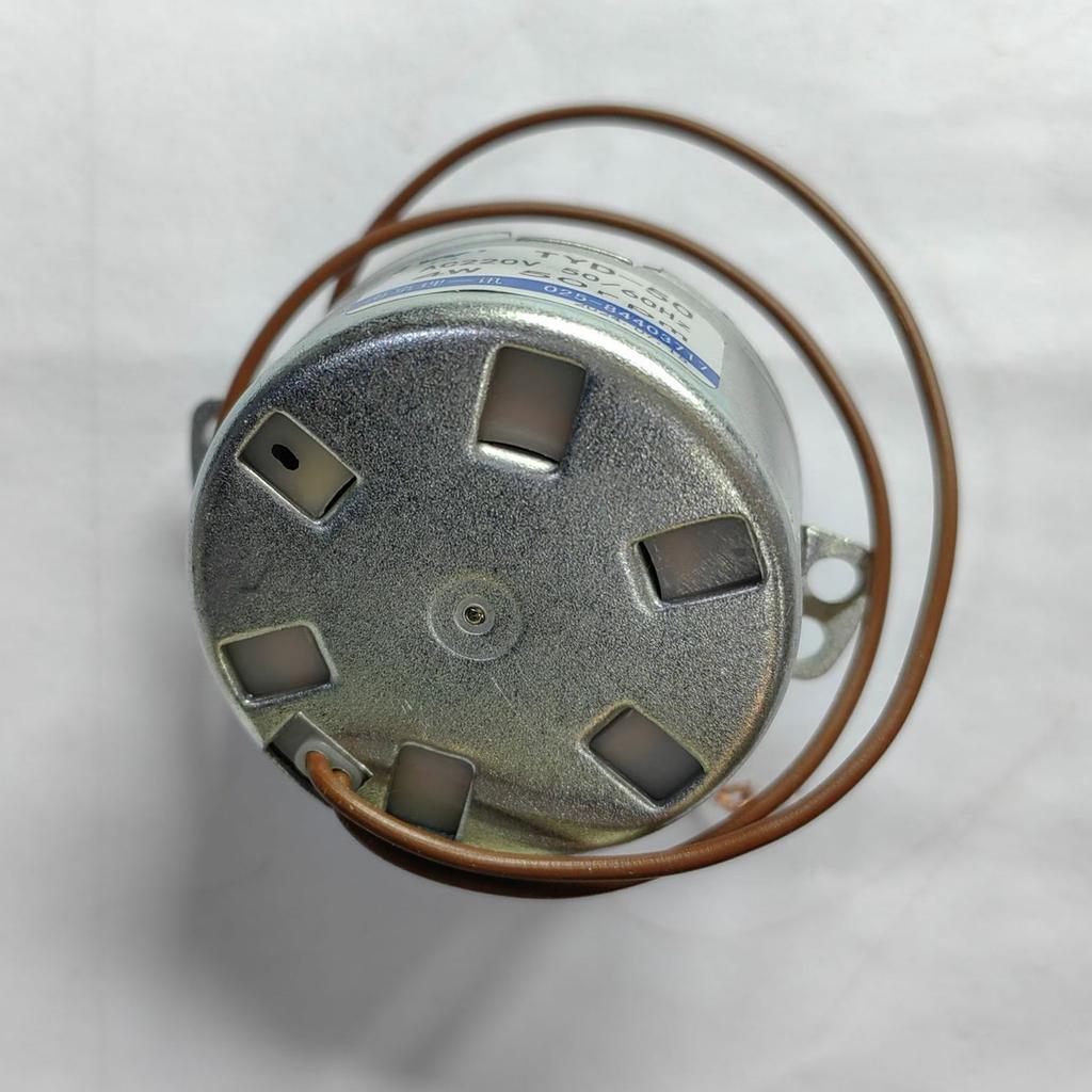 For TYD50 220V-240V 50RPM 4W 50/60Hz Shaft Dia Fan Synchronous Motor for Rotate Light Box Fan Synchronous Motor
