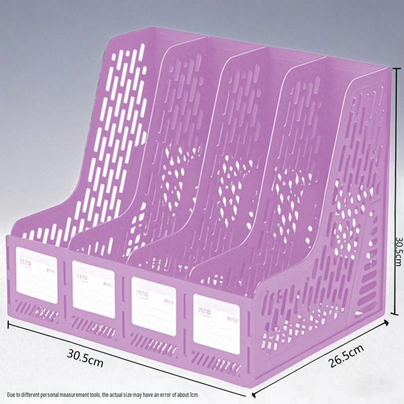

Многослойная настольная книжная полка для файлов и стойка для хранения документов с книгодержателями