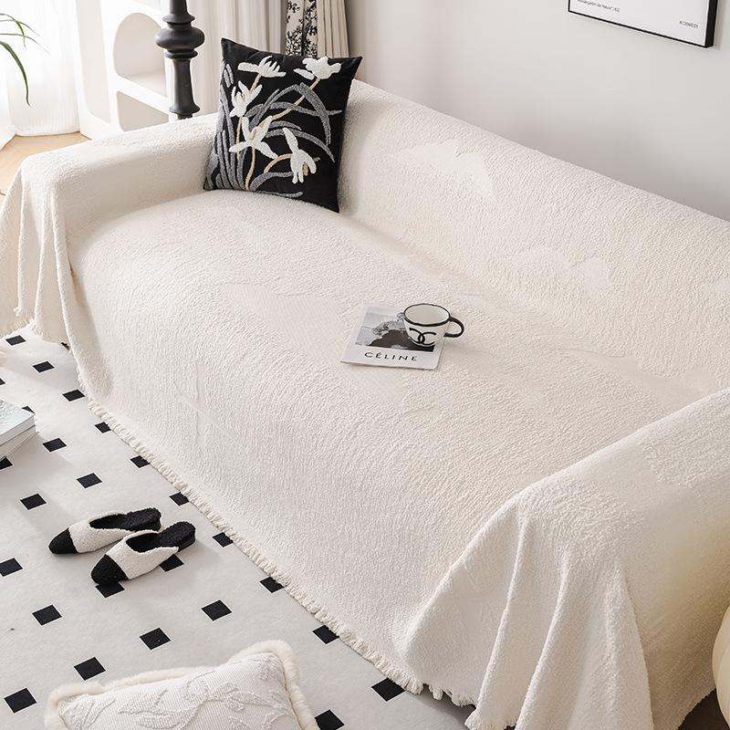 

Современная креативная пейзажная живопись, диванное полотенце, полное покрытие, нескользящая ткань Four Seasons, универсальный чехол для дивана, универсальный универсальный чехол, пылезащитный чехол 180*130cm