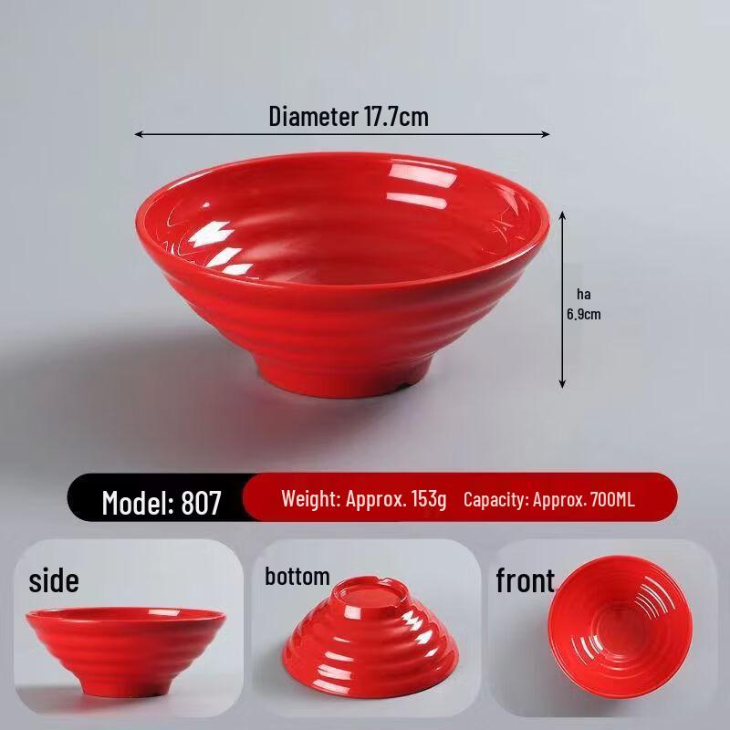 Melamine Threaded Noodle Bowl