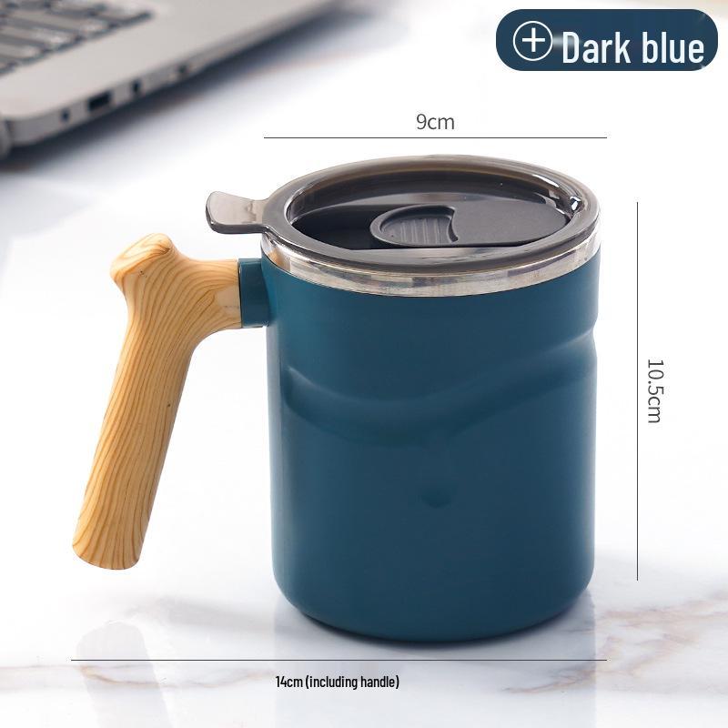 Creative 316 Stainless Steel Mug with Lid for Coffee, Tea, and Water