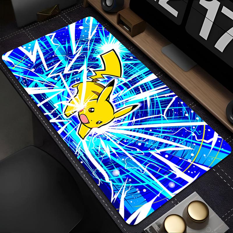 Mouse Pad Pokemon Pikachu xcm Gaming Large xxl Dywan Gamer Keyboard Pad Extended Desk Mat Table Carpet Mousepad For Computer