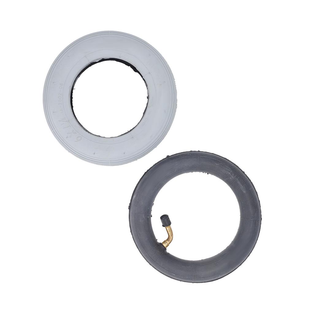 6 Inch Inflatable Tire with Outer Tyre Rubber Inner Tube Caster Wheel Tire Replacement 36PSI Load