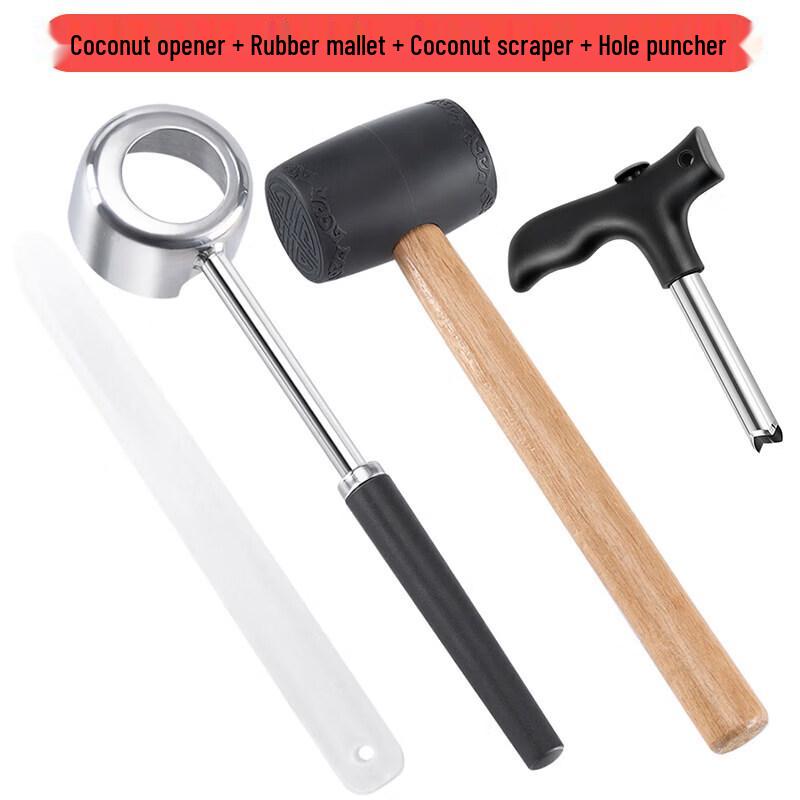 Stainless Steel Coconut Opener Tool