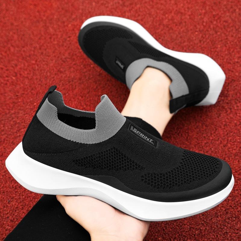Men Socks Shoes Sneakers Breathable Mesh Slip on Running Shoes Outdoor Non-Slip tennis Jogging Training Hiking Sports Shoes