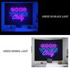 1pc Fluorescent inspirational quotes tapestry, UV black light tapestry, living room and bedroom decorative tapestry