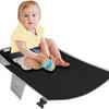 Cama de avión para niños con pedales para bebés, hamaca portátil para reposapiés, extensor de asiento de avión y reposapiernas.