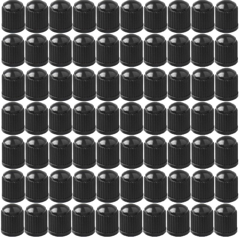 Tire Stem Valve Caps with O Rubber Ring Plastic Tire Valve Dust Caps Wheel Tyre Stem Cover Air Cap Car Motorcycle Bike Universal Stem Caps1