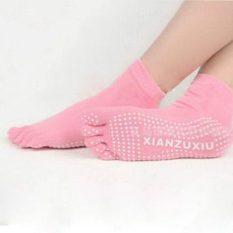 Women 5 Toes Yoga Gym Dance Sport Exercise Non Slip Massage Fitness Warm Socks