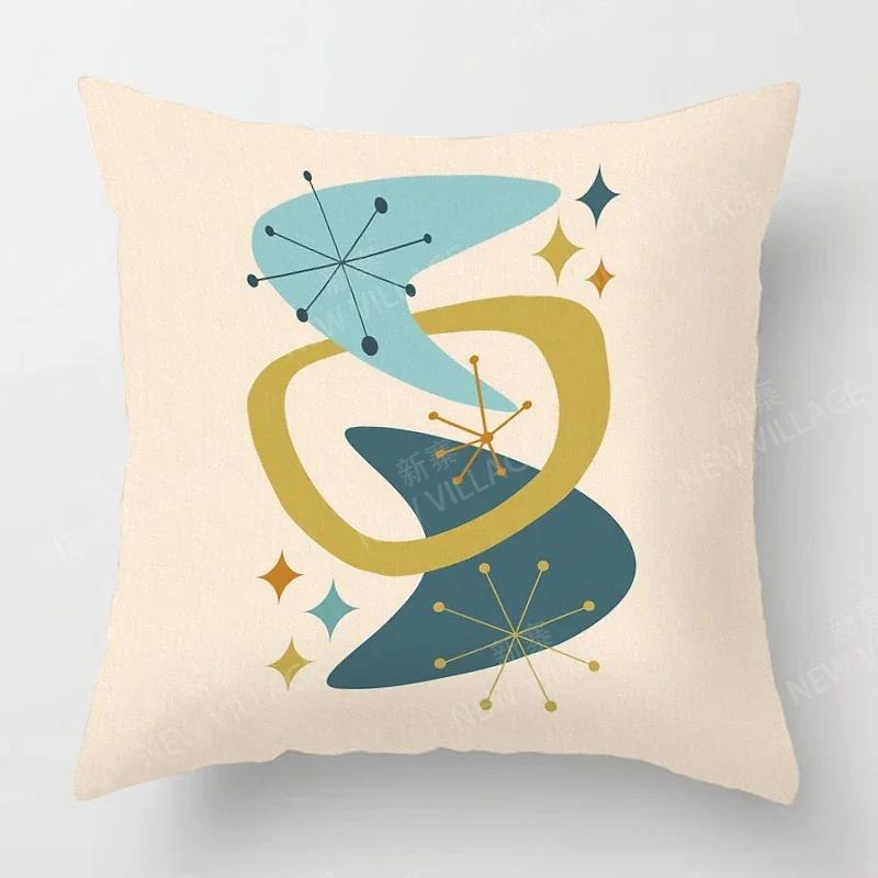Nordic Fall Home Decor Autumn Throw Pillow Case Sofa Cushion Cover Modern X  X X  X Geometry