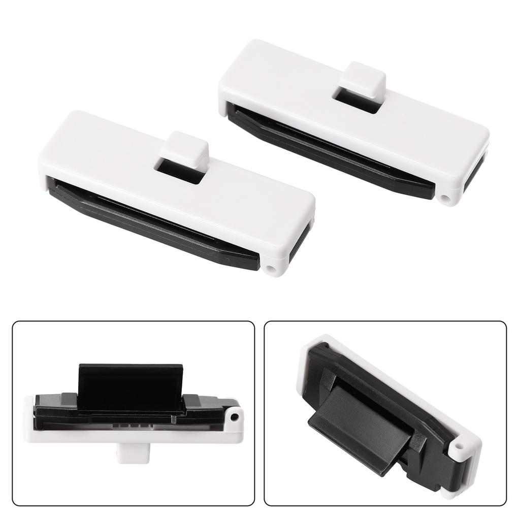 2Pcs 6.5x2.3x1cm Adjustable-Car Seats-Belt Safety Holder Stopper Buckle Seats Belt Clamp Clip Car-seat-Belt Accessoies